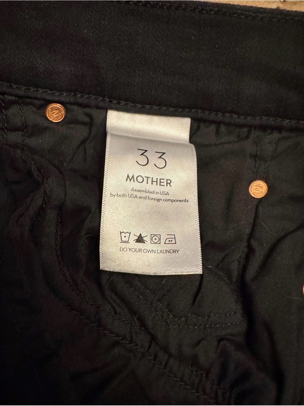Mother Denim - NWOT - The Insider Crop Step Fray - Not Guilty - 33 - Picture 6 of 8